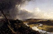 Thomas Cole View from Mount Holyoke, Northamptom, Massachusetts, after a Thunderstorm oil on canvas